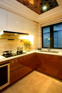 现代简约风格开放式厨房