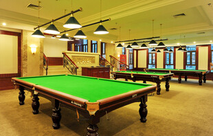 室内台球厅场景展示