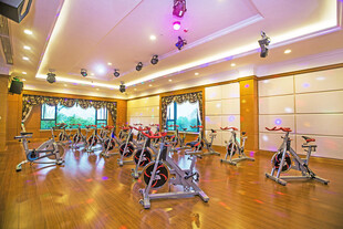 室内动感单车健身空间