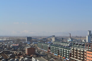 城市建筑全景俯瞰