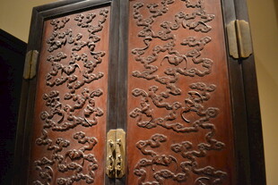 中式雕花木门 古韵十足