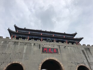 古城墙城楼景观