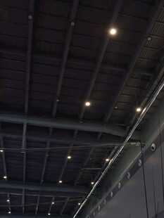 室内建筑天花板灯光景观