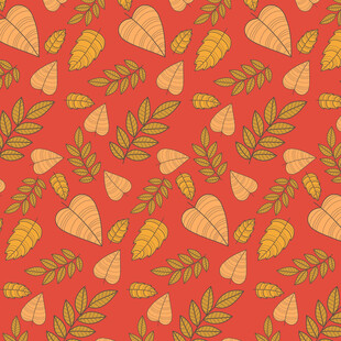 叶子图案背景