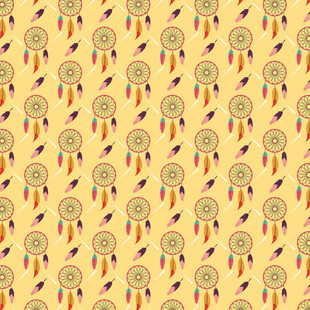 捕梦网图案背景