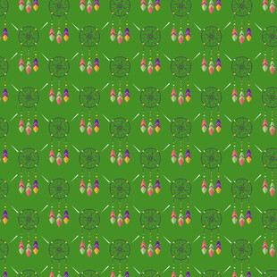 捕梦网图案背景