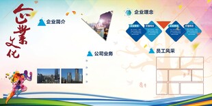 企业文化展板