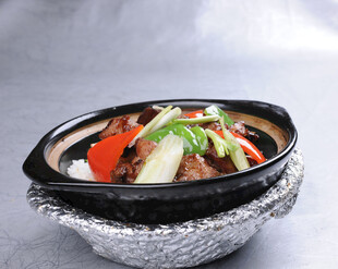 锡纸砂锅蔬菜料理