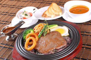 美味日式牛排套餐组合