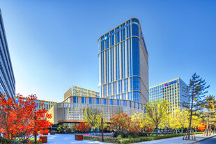 都市繁华商务建筑景观