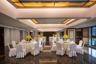 优雅精致的宴会场地布置