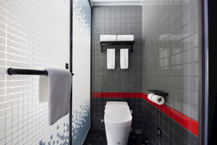 现代简约风卫生间一角