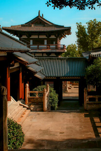 中式古典庭院建筑景观