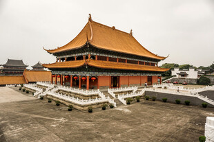 中式古建筑宫殿壮丽景观