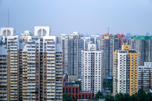 城市高楼林立景观