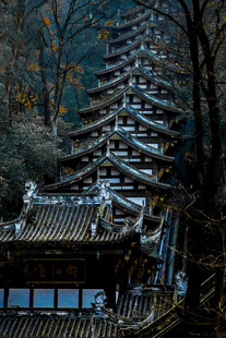 古建屋檐美景