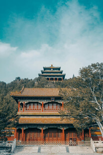 中式古建筑宫殿美景