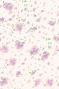 淡紫色花卉图案背景