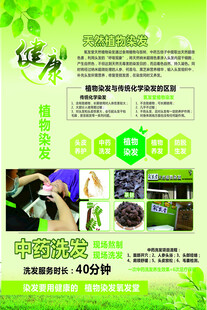 绿色健康食品促销海报