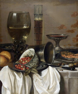 静物美食油画