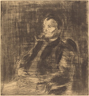 素描人物肖像画