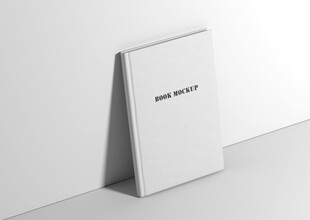 简约笔记本封皮展示样机