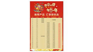 中汇人寿海报