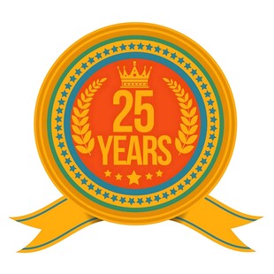 25周年纪念徽章