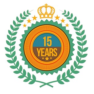 15周年纪念标志