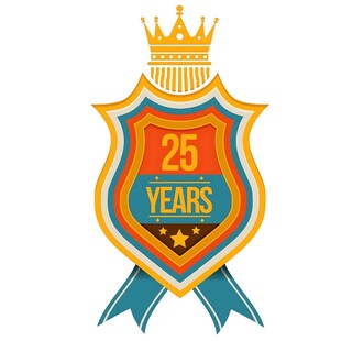 25周年纪念徽章