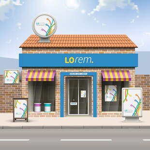 LoTerra药店外观展示