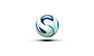 抽象球形S标志设计