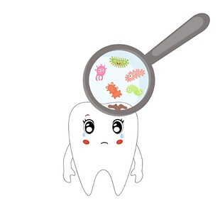 牙齿遭细菌侵袭的苦恼