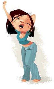 活力女孩激情舞动