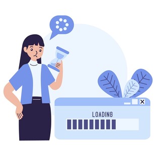 女性手持扩音器展示信用卡
