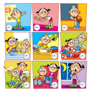 儿童欢乐日常插画集