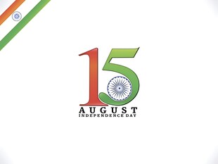 印度8月15日纪念活动标志