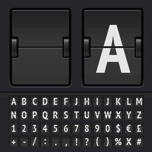 机械键盘字母键帽展示