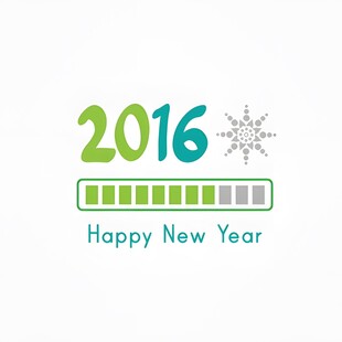 2016新年主题图标设计