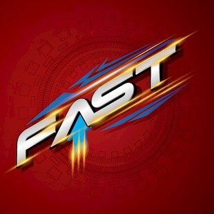 动感FAST标志设计