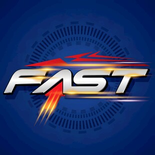 动感 FAST 标志设计