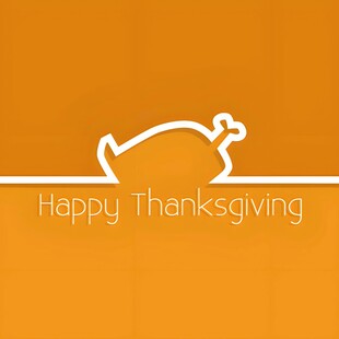 感恩节快乐图标
