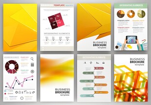 多彩商务风PPT模板展示