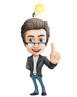 创意男士灵感乍现