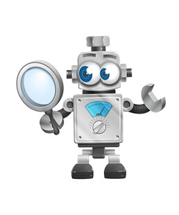 机械小能手手持放大镜