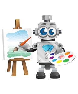 机器人画家创作艺术瞬间