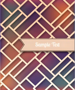 多彩几何图案背景