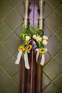 婚礼装饰烛台 清新花艺