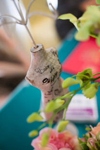 创意桦树皮花瓶插花摆件