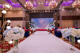 豪华婚礼现场布置